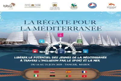 طنجة تحتضن "Régate4Med"، برنامج "تيبو أفريقيا" ذي تأثير إيجابي يجمع شباب البحر الأبيض المتوسط