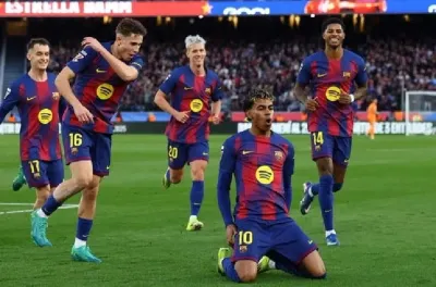 بطولة إسبانيا لكرة القدم.. برشلونة يعزز صدارته بفوزه على مايوركا (3-0)