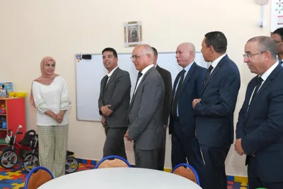 بنموسى يقوم بزيارة ميدانية لعدد من المؤسسات التعليمية بإقليم بولمان المنخرطة في مشروع مؤسسات الريادة