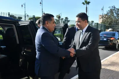 السيد بوريطة يستقبل وزير الدولة البريطاني اللورد طارق أحمد