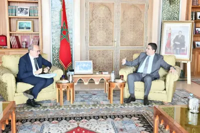 السيد بوريطة يستقبل المدير العام للوكالة الفرنسية للتنمية