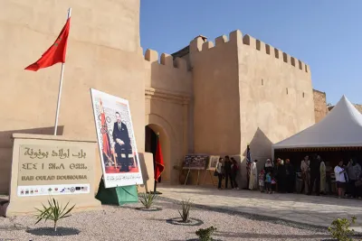 افتتاح رواق باب أولاد بونونة بتارودانت