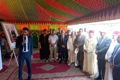 تارودانت.. تدشين وإطلاق عدة مشاريع تنموية بمناسبة عيد العرش المجيد
