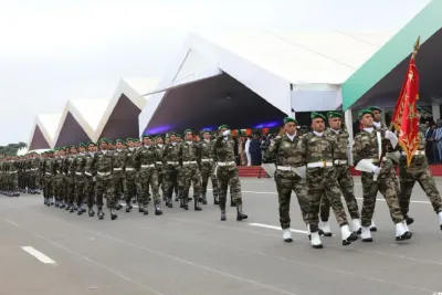 تجريدة من القوات المسلحة الملكية تشارك في احتفالات الذكرى الـ 65 لاستقلال كوت ديفوار