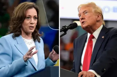 مناظرة تلفزيونية حاسمة بين ترامب وهاريس