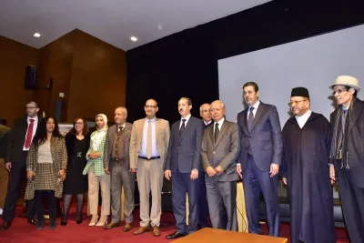 توقيع اتفاقية هبة خزانة الأستاذ ادريس الضحاك لفائدة المكتبة الوطنية للمملكة المغربية