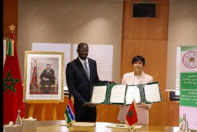 تعاون مغربي غامبي في مجال المحاسبة والافتحاص بالقطاع العام