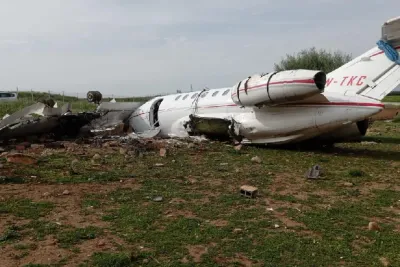 تفاصيل أولية لحادث تحطم طائرة مدنية متوسطة الحجم قرب مطار فاس