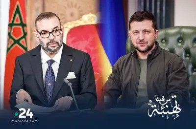 جلالة الملك يهنئ الرئيس الأوكراني بمناسبة العيد الوطني لبلاده