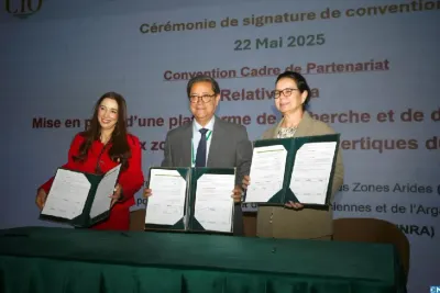 توقيع اتفاقية إطار بورزازات لتنمية المناطق الواحية والصحراوية