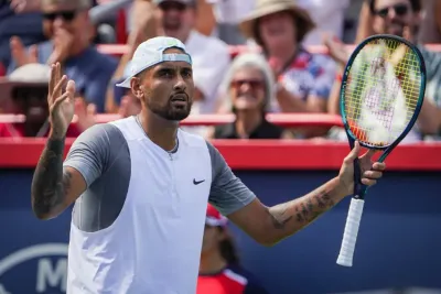 دورة مونتريال للألف 2022 : الأسترالي نيك كيريوس يبلغ ربع النهائي