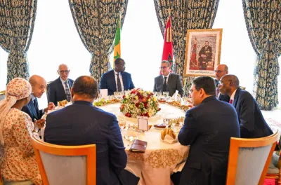 جلالة الملك يقيم مأدبة غداء على شرف الوزير الأول السنغالي والوفد المرافق له
