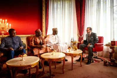 جلالة الملك يستقبل وزراء الشؤون الخارجية بالبلدان الثلاثة الأعضاء في تحالف دول الساحل