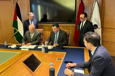 الاتحاد العام لمقاولات المغرب يوقع مذكرة تفاهم مع جمعية رجال الأعمال الفلسطينيين