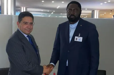 السيد بوريطة يجري مباحثات بنيويورك مع نظيره الغامبي