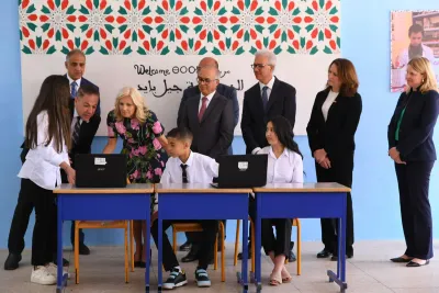 جيل بايدن السيدة الأولى للولايات المتحدة الأمريكية تختتم زيارتها إلى المغرب