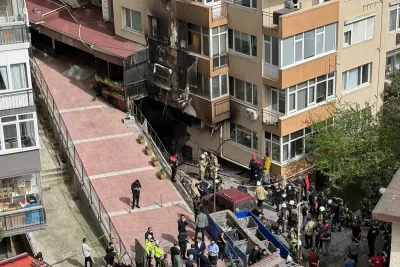 تركيا: توقيف ستة أشخاص على خلفية حريق بإسطنبول