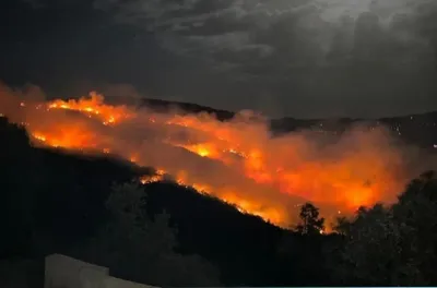 السيطرة على حريق غابة أكمسان بجماعة باب برد إفليم شفشاون