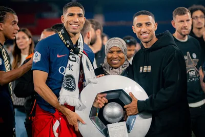 حكيمي ضمن التشكيلة المثالية للدوري الفرنسي