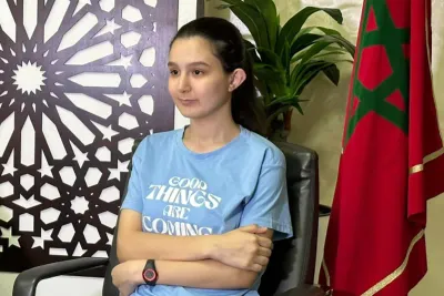 التلميذة رؤى الخميسي صاحبة أعلى معدل بكالوريا بجهة طنجة تطوان الحسيمة