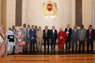 النعم ميارة يتباحث مع رئيس الجمعية الوطنية الموريتانية بالرباط