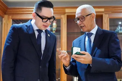 رئيس مجلس النواب يجري مباحثات مع رئيس برلمان أمريكا الوسطى