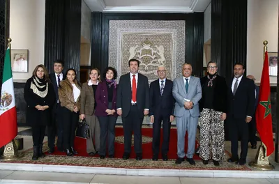 الرباط.. السيد الطالبي العلمي يجري مباحثات مع وفد برلماني مكسيكي