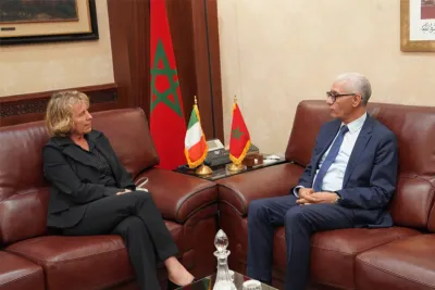 السيد راشيد الطالبي العلمي يجري مباحثات مع رئيسة لجنة الخارجية والهجرة بمجلس الشيوخ الإيطالي