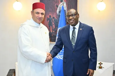 السيد مزور يجري بأديس أبابا مباحثات مع السكرتير التنفيذي للجنة الاقتصادية لإفريقيا