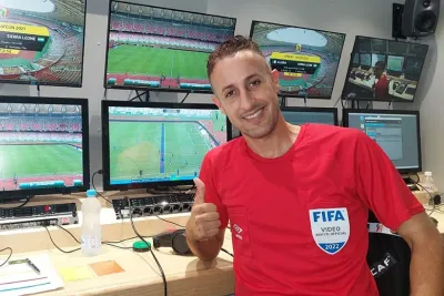 حكمان مغربيان متوجدان في مونديال الشباب بالأرجنتين