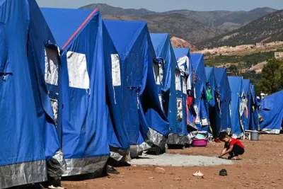 إقليم الحوز يضمد جراحه بفضل انتشار لوجستيكي كبير