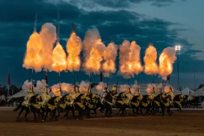 الجديدة.. سربة المقدم شرف البحراوي تتصدر ترتيب اليوم الأول للجائزة الكبرى لصاحب الجلالة الملك محمد السادس للتبوريدة