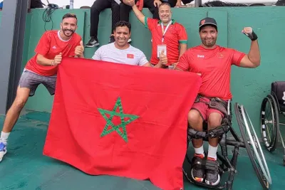 الألعاب البارالمبية الإفريقية: لاعبا كرة المضرب المغربيان حيمام وبوقرطاشة يحققان الفوز