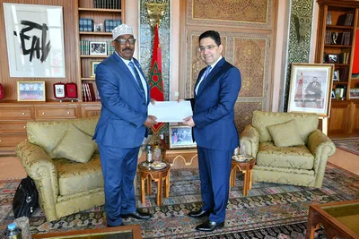 السيد ناصر بوريطة يستقبل السفير المفوض فوق العادة لجمهورية الصومال