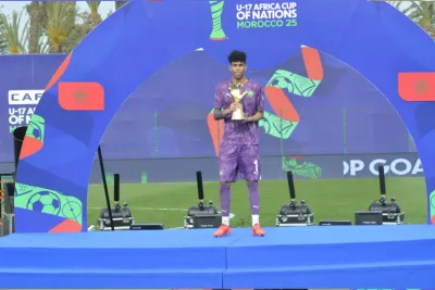 كأس أمم إفريقيا لأقل من 17 سنة.. اختيار شعيب بلعروش أفضل حارس مرمى