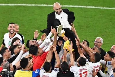 فرحة عارمة في صفوف الفلسطينيين بعد تأهل المنتخب المغربي إلى دور ثمن النهائي