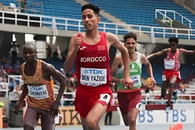 الدوري الماسي لألعاب القوى - ملتقى زيوريخ.. المغربي صلاح الدين بن يزيد يحتل المركز الثالث في سباق 3000 متر موانع