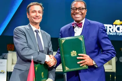 صندوق محمد السادس للاستثمار والبنك الإفريقي للتنمية يوقعان خطاب نوايا للرفع من موارد تمويل الاستثمار