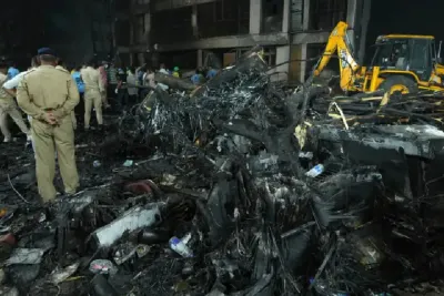 الهند .. السلطات تلجأ لفحوصات الحمض النووي لتحديد ضحايا تحطم طائرة