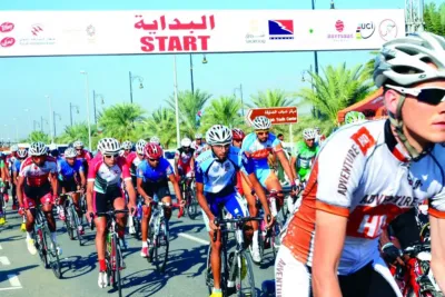 المنتخب المغربي للدراجات ثانيا في الترتيب العام لطواف الشارقة الدولي