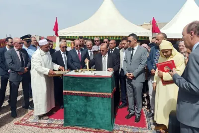 إنزكان: تدشين وإعطاء انطلاقة مشاريع تنموية تخليدا لذكرى ثورة الملك والشعب وعيد الشباب