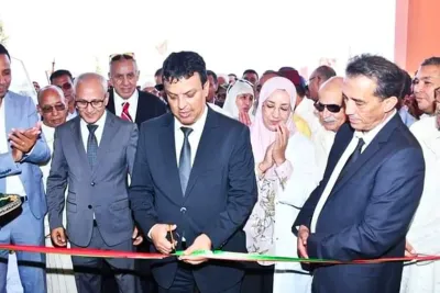 تدشين وإعطاء انطلاقة عدة مشاريع تنموية بإقليم الرحامنة بمناسبة عيد العرش المجيد