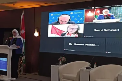 السيدة عواطف حيار تشارك في فعاليات الجلسة الوزارية الرفيعة المستوى حول العنف ضد النساء والفتيات