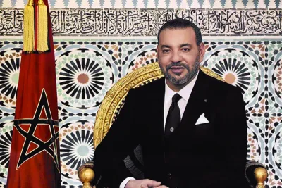 برقية تهنئة إلى جلالة الملك من الرئيس الغابوني بمناسبة عيد العرش المجيد