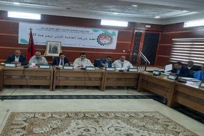 غرفة التجارة والصناعة والخدمات لجهة كلميم وادنون تصادق على مشروع ميزانيتها برسم 2022