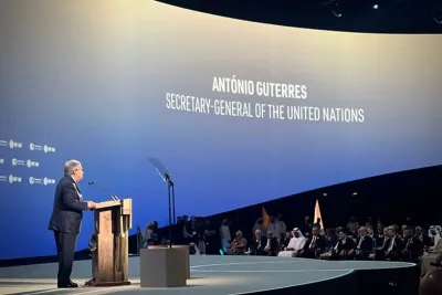 قمة المناخ 2023: غوتيريش يدعو إلى التخلي الفوري عن الوقود الأحفوري