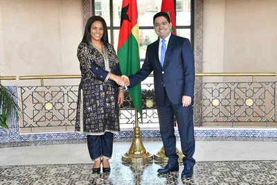 السيد ناصر بوريطة يستقبل وزيرة الشؤون الخارجية والتعاون الدولي في غينيا بيساو