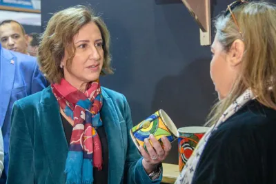 السيدة فاطمة الزهراء عمور تزور اليابان لتدشين حديقة مغربية في منتزه جيفو العالمي