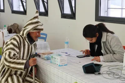 تازة.. حوالي 1500 مستفيد من قافلة طبية حول صحة الأم والطفل بجماعة آيت سغروشن