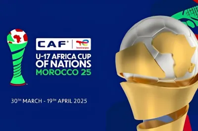 كأس الأمم الإفريقية لكرة القدم لأقل من 17 سنة (المغرب 2025) .. الكشف عن الكأس والشعار الرسمي الجديدين للبطولة (كاف)